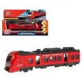 Модель металл свет-звук РЖД электропоезд 17 см, двери, красный