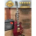 Комплект 7в1 Gibs LЕS Paul Отсечки Custom Style Серии Gold Premium Электрогитара из Красного дерева с отсечками