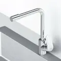 Смеситель кухонный AM.PM Chic L, для раковины, с фильтром, хром