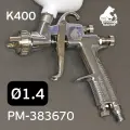 Краскопульт Русский Мастер K-400 (1.4мм) LVLP с верхним бачком 600мл (арт. РМ-383670)