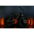 Велосипед подростковый LORAK Fast 24 Матовый Чёрный/Оранжевый под рост 133-148 см.