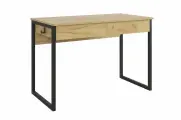 Стол Юниор, цвет дуб крафт золотой/черный муар