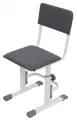 Стул для школьника регулируемый Polini kids City / Polini kids Smart S, белый-серый