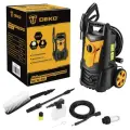 Мойка высокого давления DEKO DKCW1850, 1850 Вт, 385 л/ч, 145 Бар, 5 м, тип забора воды - водопровод/из емкости, 5.7 кг