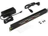 Патч-панель Lanmaster LAN-PP12-POE/A1 19 1U 12xRJ45 кат.5E UTP