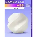 ABS пластик Bambu Lab для 3D принтера (без катушки), 1.75 мм, Белый, 1 кг