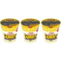 Суп-лапша быстрого приготовления Cup Noodle - 3 штуки в наборе с добавлением карри, Nissin Co, Ltd, Япония