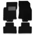 Комплект ковриков в салон KLEVER 02365601210KH для Nissan Qashqai 2014-2019 г., 4 шт. черный 4