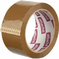 Клейкая лента (скотч) упаковочная Attache (50мм x 66м, 50мкм, коричневая), морозостойкая)