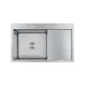 Мойка для кухни, раковина для кухни Hoffger 7850L Сатин, нержавеющая сталь