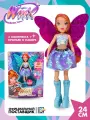 Кукла Винкс Блум шарнирная с крыльями