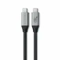 Кабель Satechi USB-C - USB-C Pro Cable, 240 Вт, 1.2 м, серый космос