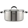Кастрюля из нержавеющей стали Gipfel Metropole 1735 24 см/4,5 л