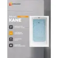Ванна акриловая 140х70 см KANE Прямоугольная белая, 100% сантехнический акрил, MODULEASY 01кейн1470