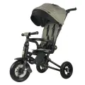 Велосипед складной трехколесный, с ручкой управления QPlay Nova, оливковый