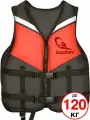SupSafe спасательный жилет до 120 кг, 52-54 черный; красный