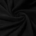 Ткань флис антипиллинг 220 гр, цвет черный. Готовый отрез 10*1,5м