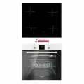 Комплект Simfer S66W003, индукционная плита, электрическая духовка, 4 конфорки