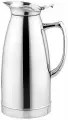 Кофейник «термос»; сталь нерж;0,75л, H=19,5см; серебрист.