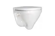Подвесной унитаз Sanita Luxe Attica с быстросъемным сиденьем-микролифт, дюропласт 00013969 ATCSLWH0104