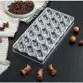 Форма для конфет и шоколада, 27,5x17,5x2,5 см, 21 ячейка, ячейка 3,5x1,5x1,5 см