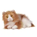Мягкая игрушка Abtoys Домашние любимцы Кошечка персидская белая с рыжим 25см. Премиум