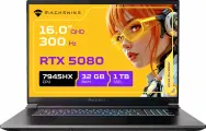 Ноутбук игровой Machenike L16 PRO G2 Mars A, 16, AMD Ryzen 9 7945HX, RTX 5080, RAM 32 ГБ, SSD 1 ТБ, Windows 11 Home