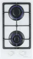 Варочная панель газовая HOMSair HGG323GCWH белая, встраиваемая, 2 конфорки, газ-контроль, 29 см