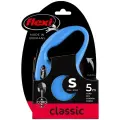 Поводок-рулетка Flexi New CLASSIC S, 5 м, 12 кг, синий
