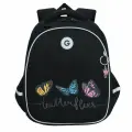 Ранец школьный формованный GRIZZLY с анатомической спинкой на ножках, для девочки RAz-486-8/1