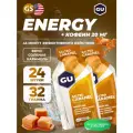 GU ENERGY GU Original Energy Gel 20mg caffeine 24 x 32 г, Соленая карамель