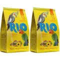 RIO Корм сухой для средних попугаев, основной рацион, 1 кг, 2 уп