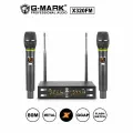 Набор радио микрофонов для живого вокала G-Mark X320FM, черный