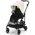 Коляска прогулочная Cybex Melio Carbon Canvas White с дождевиком 525000037
