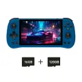 Gamehero POWKIDDY X55 синяя портативная игровая консоль, Blue 144GB