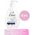 Dove Крем-мыло жидкое красота и уход с 1/4 увлажняющего крема, не сушит кожу 250 мл - 2 шт