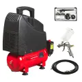 Компрессорный набор FUBAG Paint Master Kit безмасляный компрессор + 3 предмета 180 л/мин, ресивер 6 л, 8 бар, 230 В