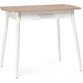 Стол обеденный Woodville деревянный Ревари эврика / белый