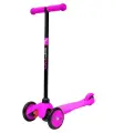 Самокат Y-SCOO mini A-5 Simple цв. pink с цветными колесами