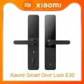 Умный дверной замок Xiaomi Smart Door Lock E30 XMZNMST10LK Fingerprint unlock(Mihome APP, HyperOS), Черный