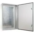 Щит с монтажной оцинкованной панелью, гермовводы ЩМП 10 IP54 (1000х650х300) RUCELF