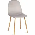 Стулья TetChair BREEZE HLR14, вельвет, металл, 4 шт