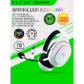 Игровые наушники Razer Barracuda X Chroma (White) Беспроводные, 2.4ГГц и Bluetooth, USB, RGB подсветка, 7.1 Surround Sound, полноразмерные, кардиоидный микрофон