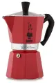 Гейзерная кофеварка Bialetti Moka Express Red на 6 порций (4943)