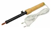 Паяльник ЭПСН 220В 100Вт дерев. ручка ПД Rexant 12-0291 (3шт. в упак.)