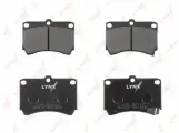 Комплект передних тормозных колодок Lynx bd5105 для Kia Rio; Mazda 121 II, 323 IV, V, VI, Demio