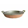 Сковорода для паэльи, Португалия Изготовлена из чистой меди, диаметр 32см