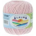 Пряжа ALPINA LENA 100% мерсеризованный хлопок 50 г 280 м №21 св. розовый