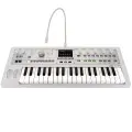 KORG microKORG2 MWH синтезатор аналогового моделирования с функцией вокодера, цвет белый