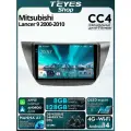 Магнитола Mitsubishi Lancer 9 CS 2000-2010 Teyes CC4 8/128GB,8-ми ядерный процессор, QLED,2 DSP,4G, Wi-Fi,2DIN